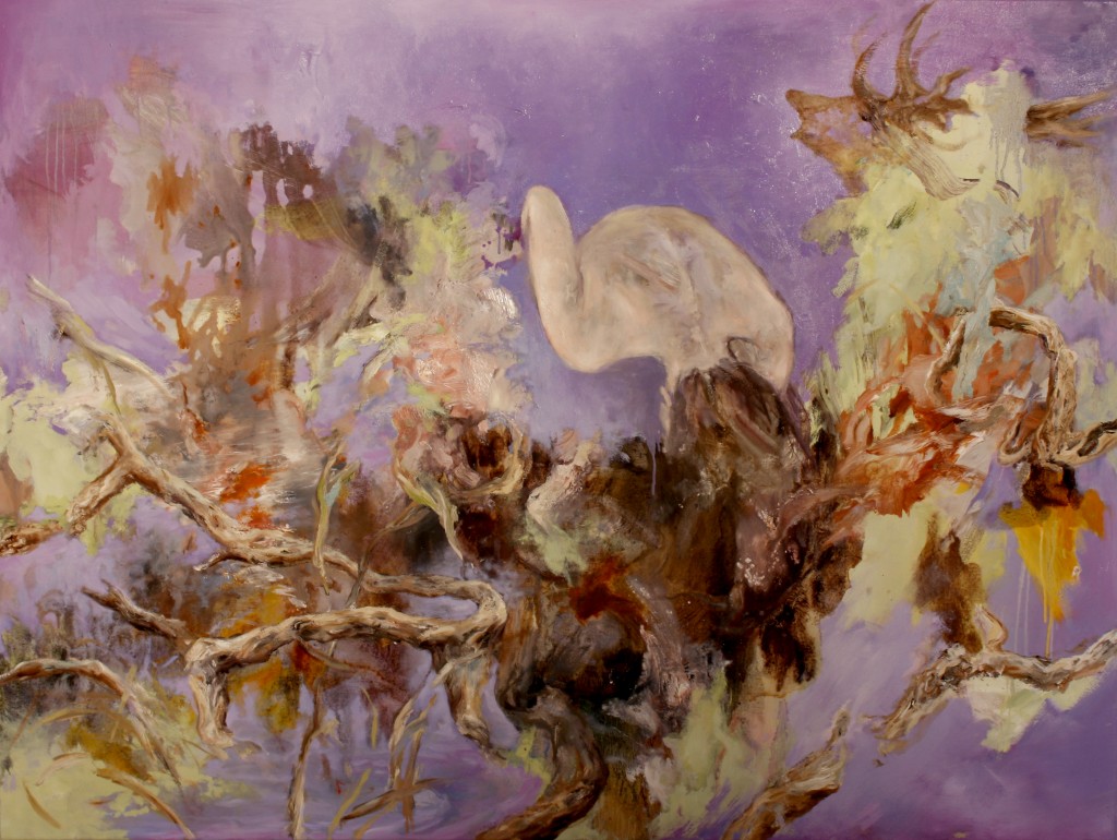 Screaming Out, 2014 Oil on canvas 105x140cm